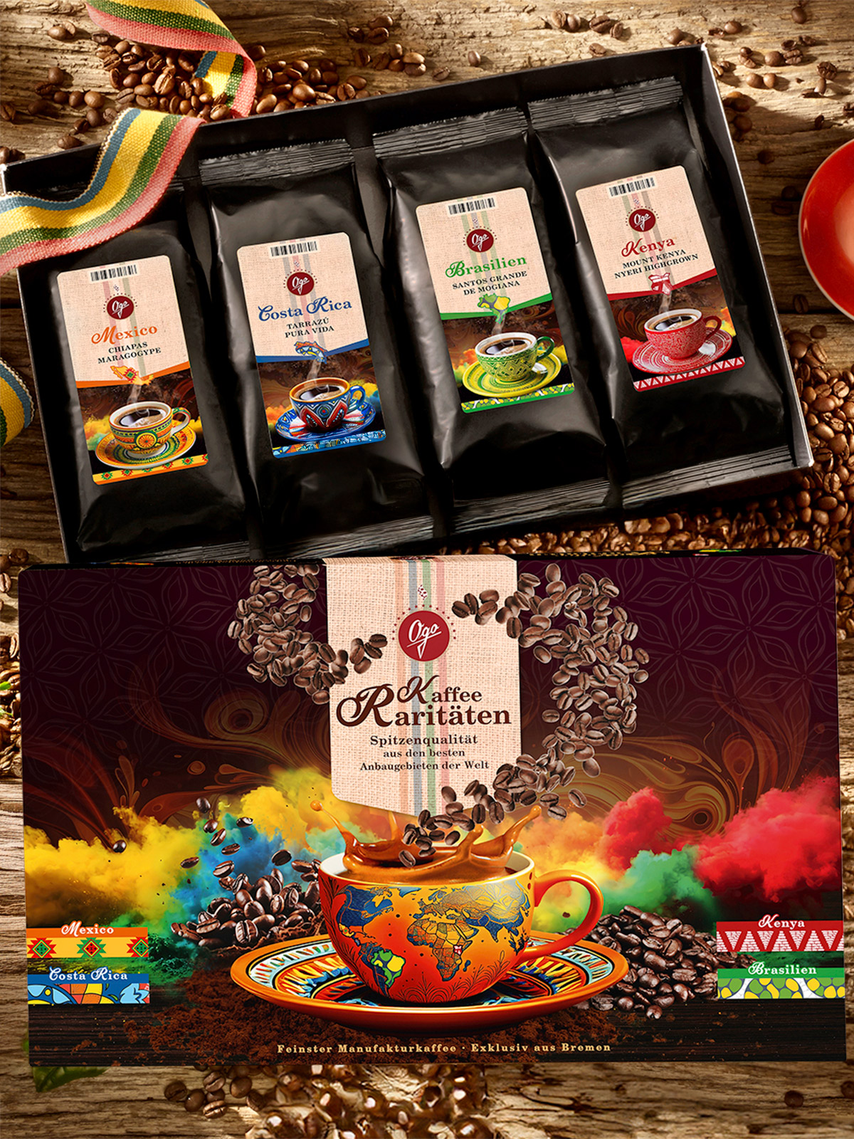 Präsent „Kaffeeraritäten“