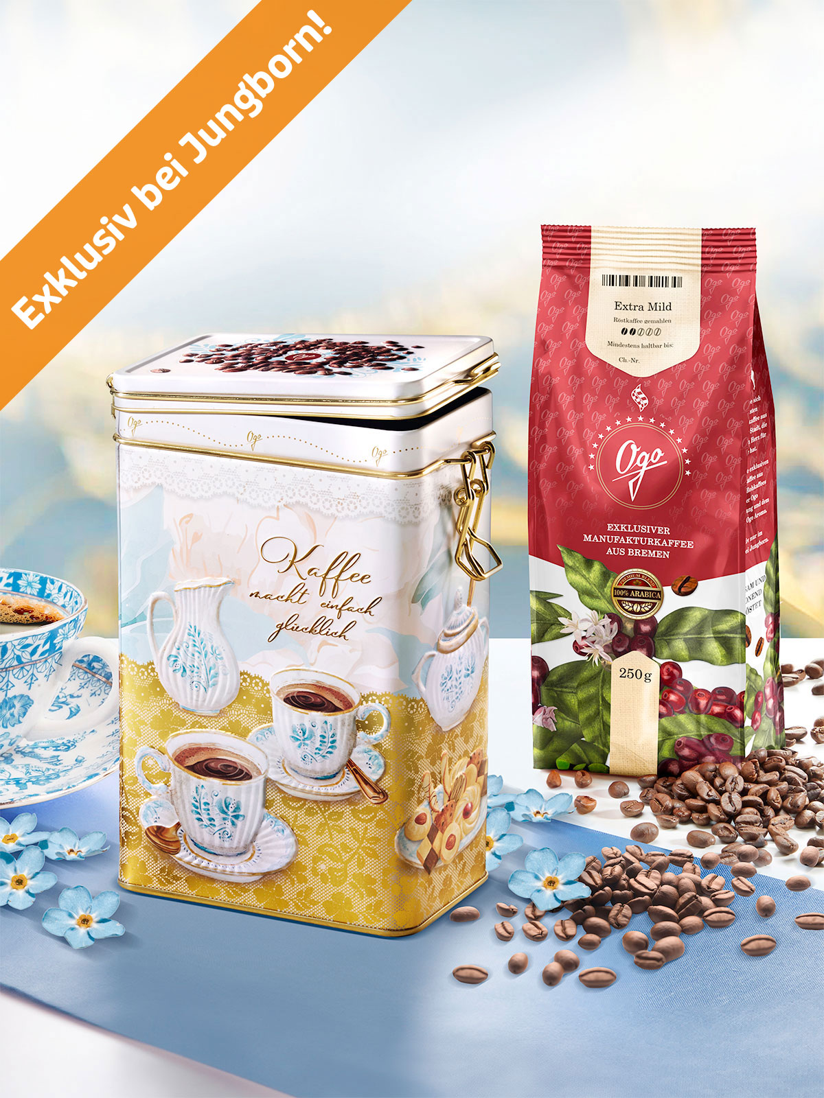 Reliefdose „Goldmomente“ mit Extra Mild, gemahlen