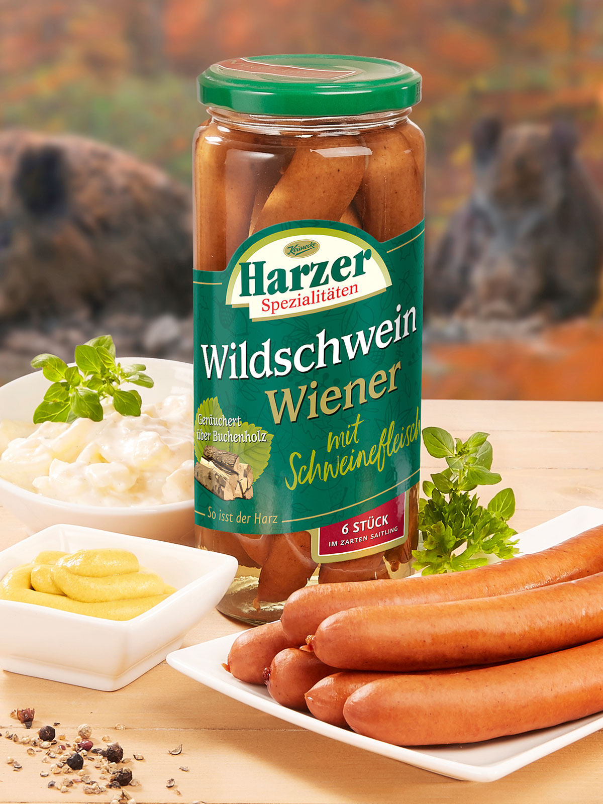 Harzer Wildschwein Wiener