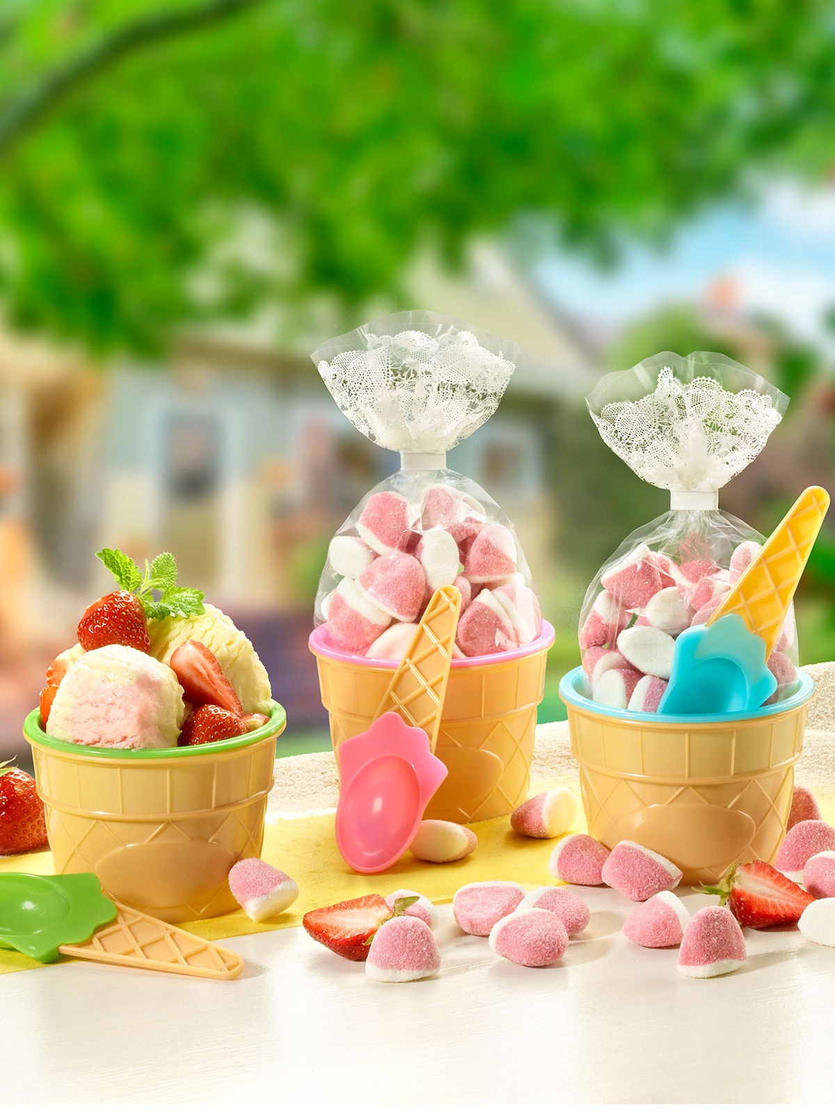 Süßes Eisbecher-Trio | 101640