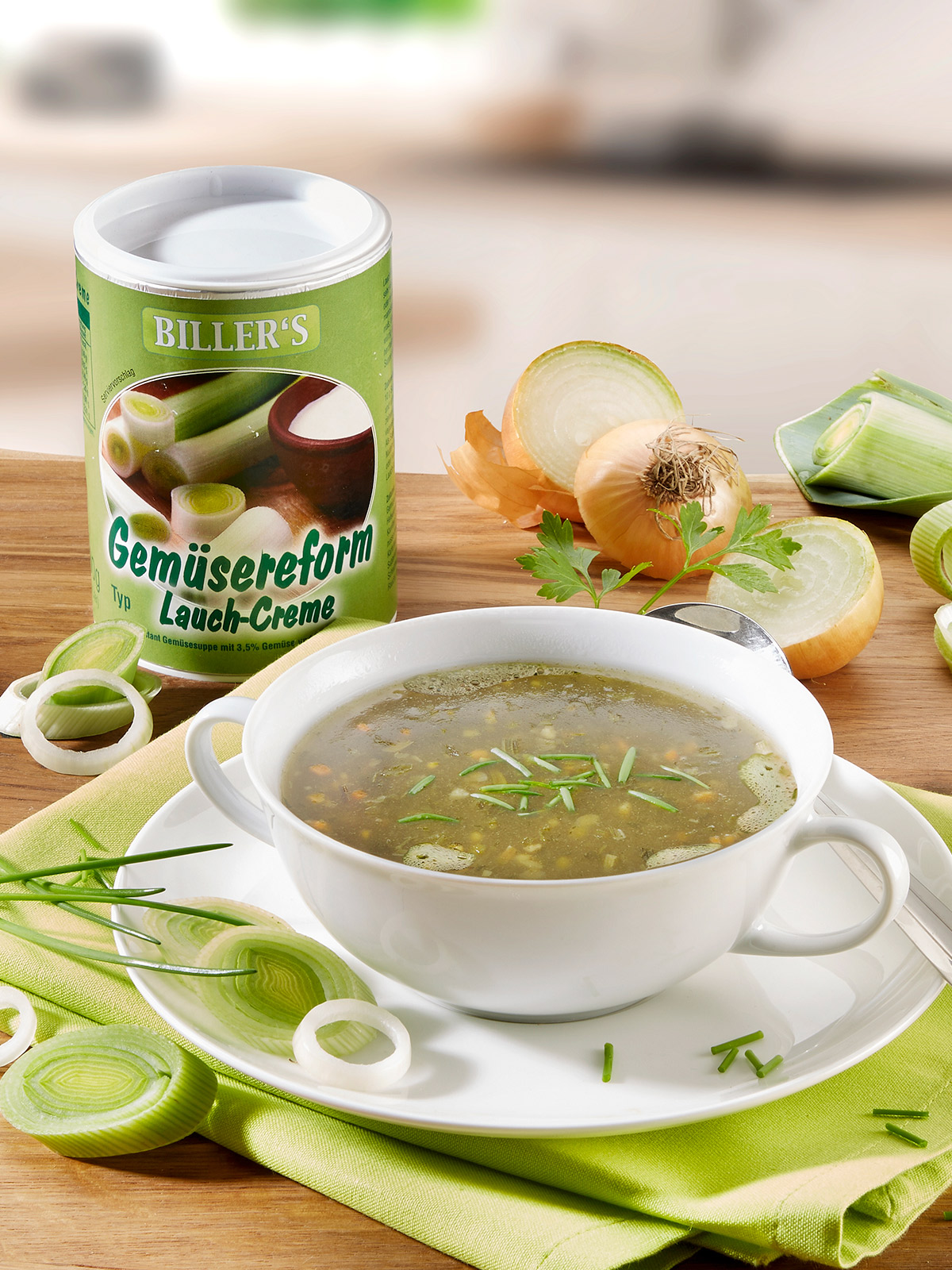 Gemüsereform „Lauch-Creme“