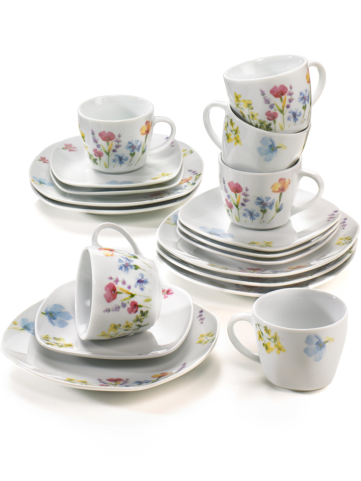 Kaffeeservice „Blütenträume“, 18-tlg. 