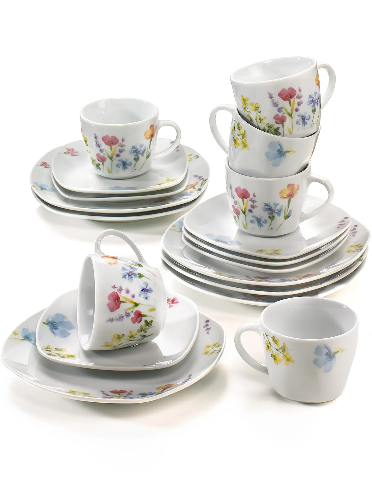 Kaffeeservice „Blütenträume“, 18-tlg. 