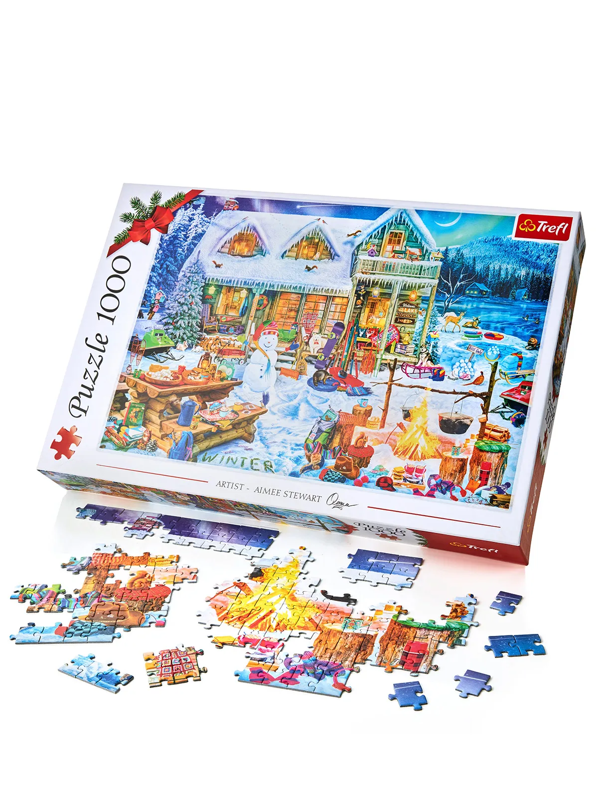 Puzzle „Der Zauber des Winters“