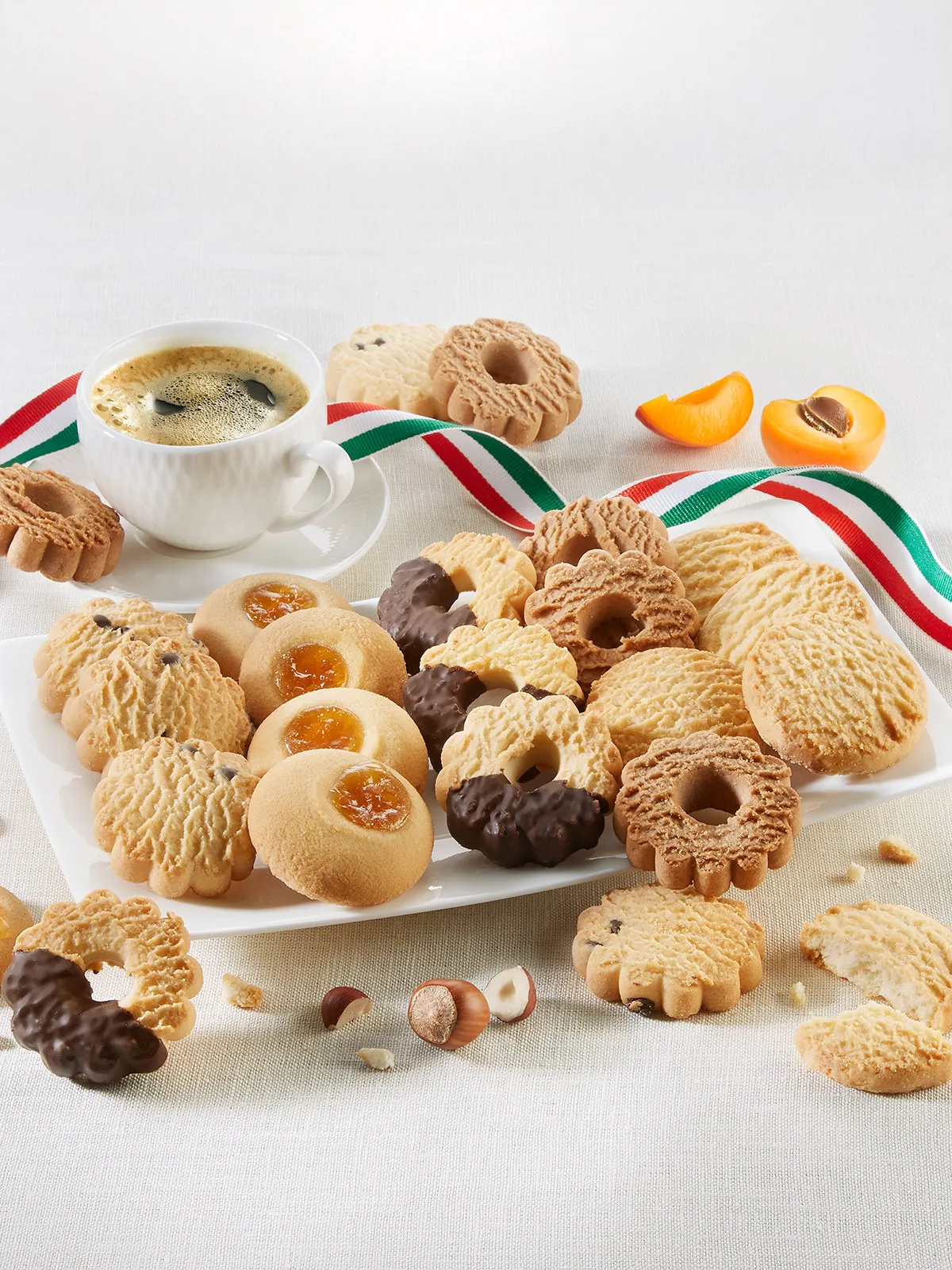 Italienischer Gebäck-Teller