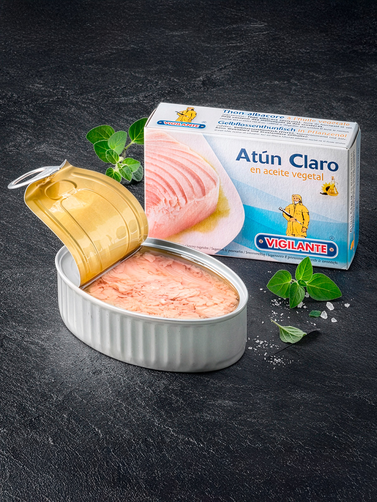 Thunfisch in Sonnenblumenöl