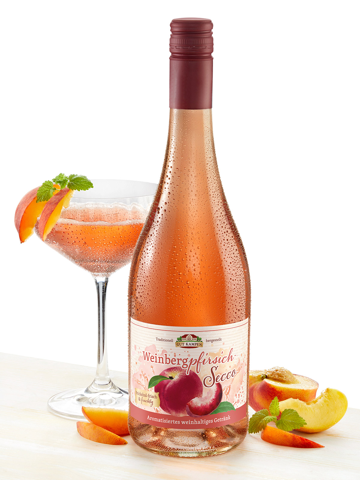 Weinbergpfirsich Secco