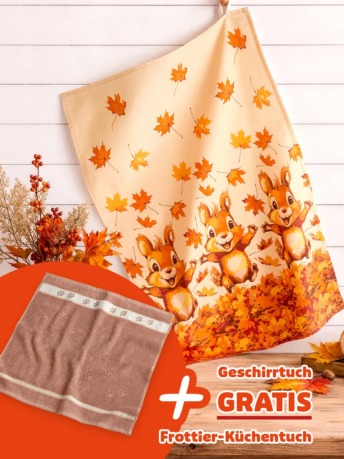 Jubiläums-Set „Eichhörnchen“
