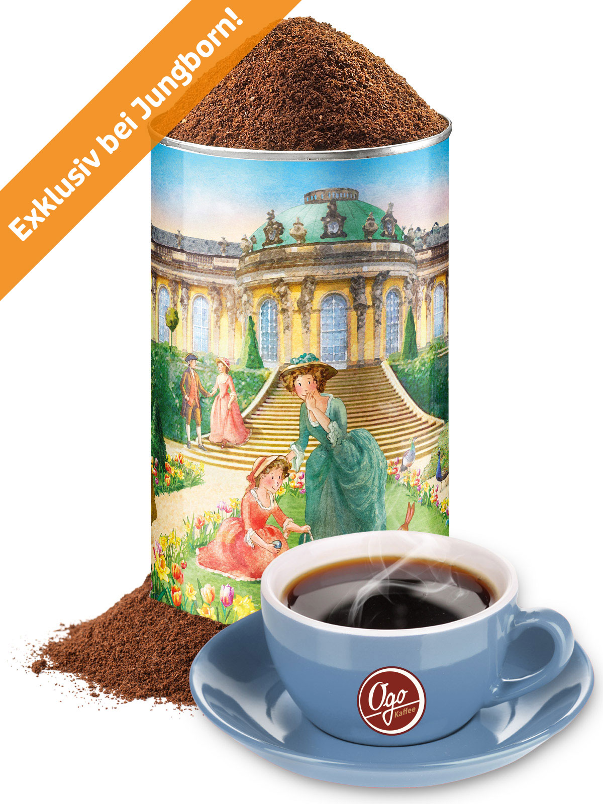 Entkoffeinierter Kaffee, Dose