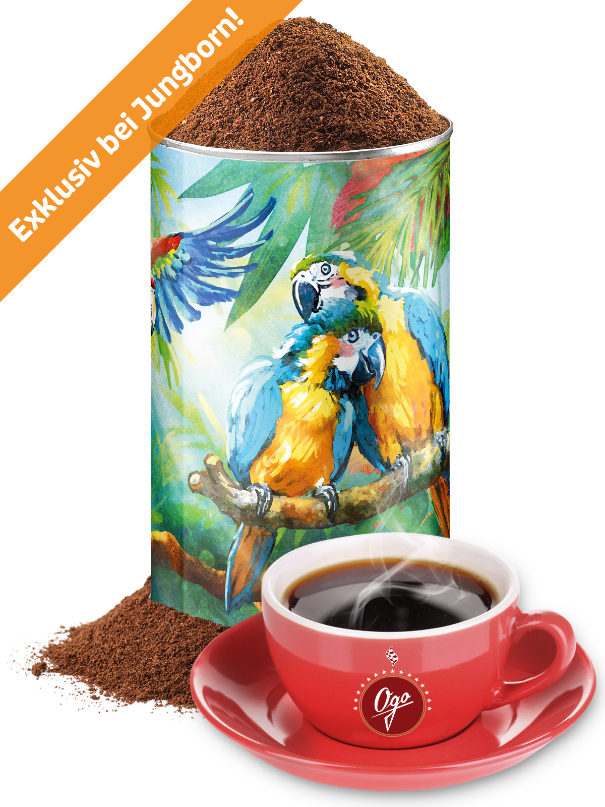 Festkaffee, gem. in Künstlerdose