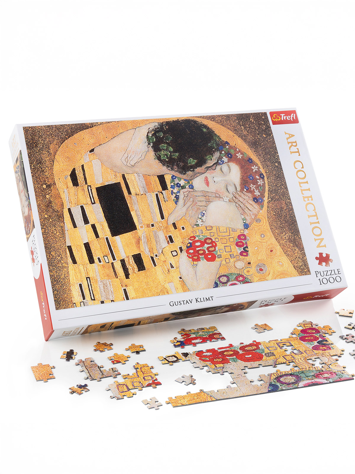 Puzzle „Der Kuss“