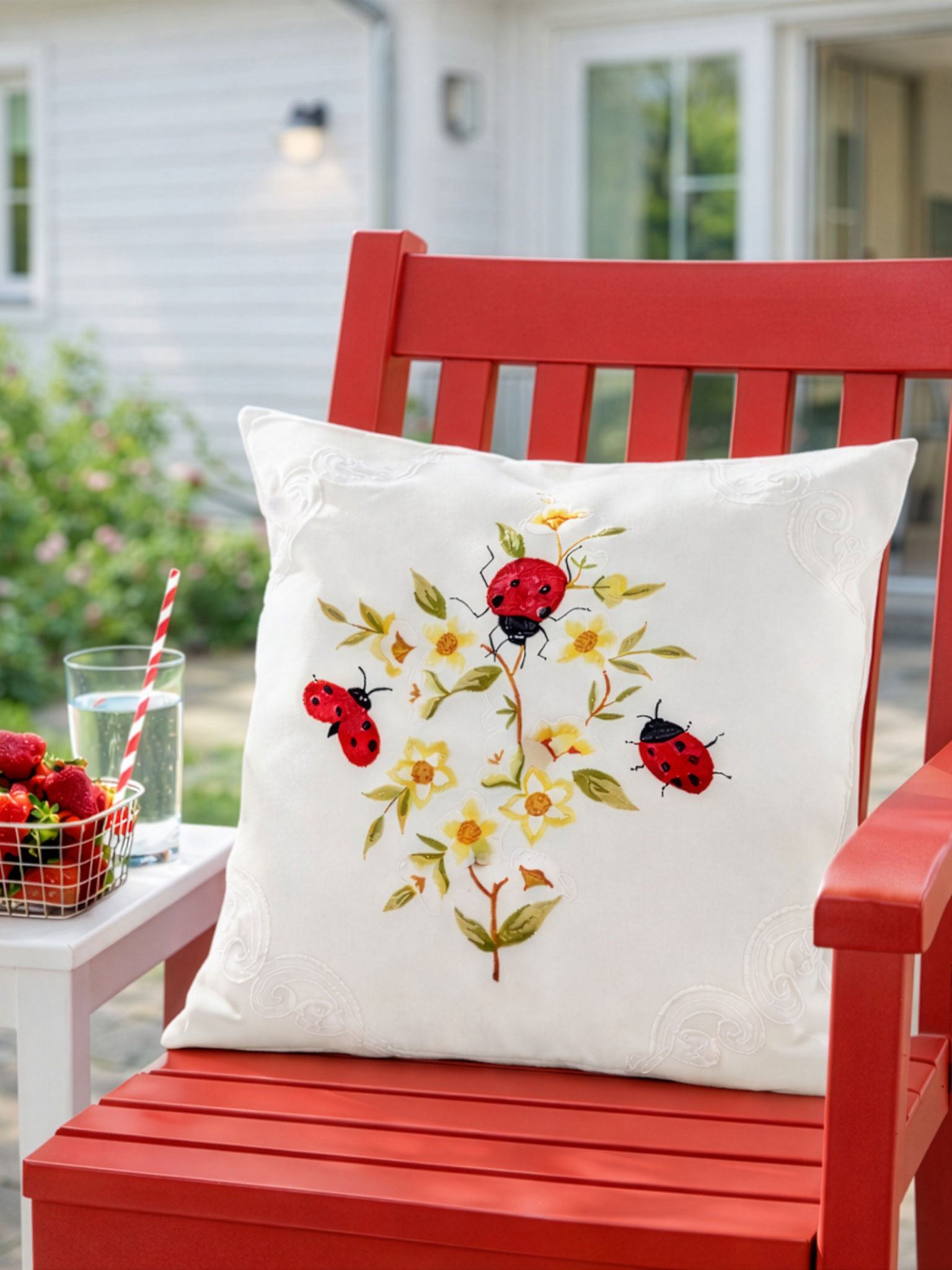 Tischwäsche-Serie „Marienkäfer“ 