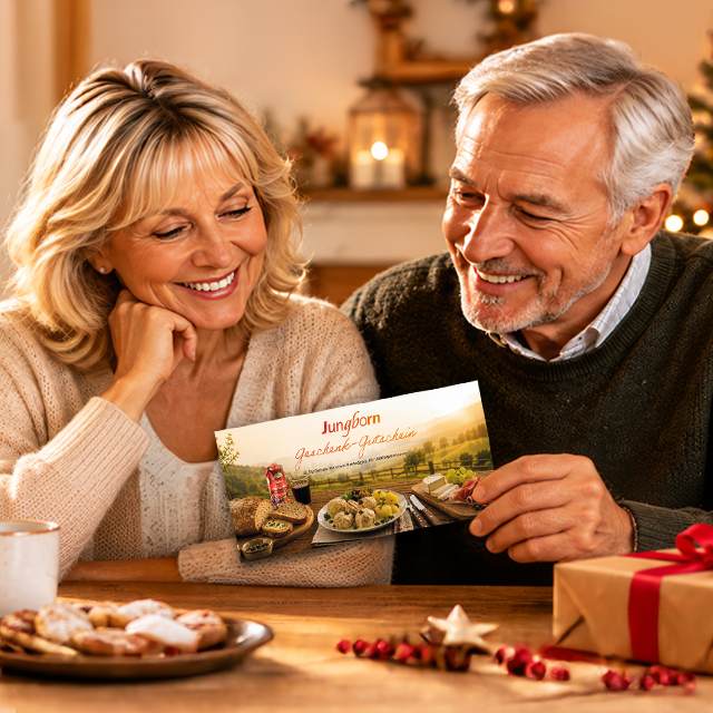 Jungborn Geschenkgutschein als Weihnachtsgeschenk für besondere Genussmomente