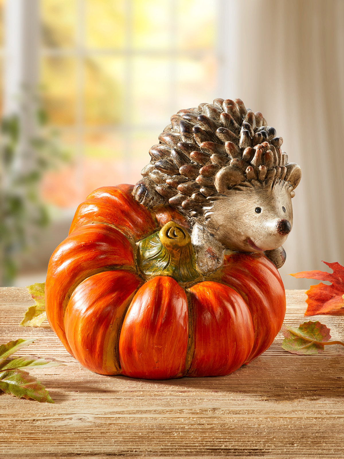 Igel auf Kürbis Igel auf Kürbis