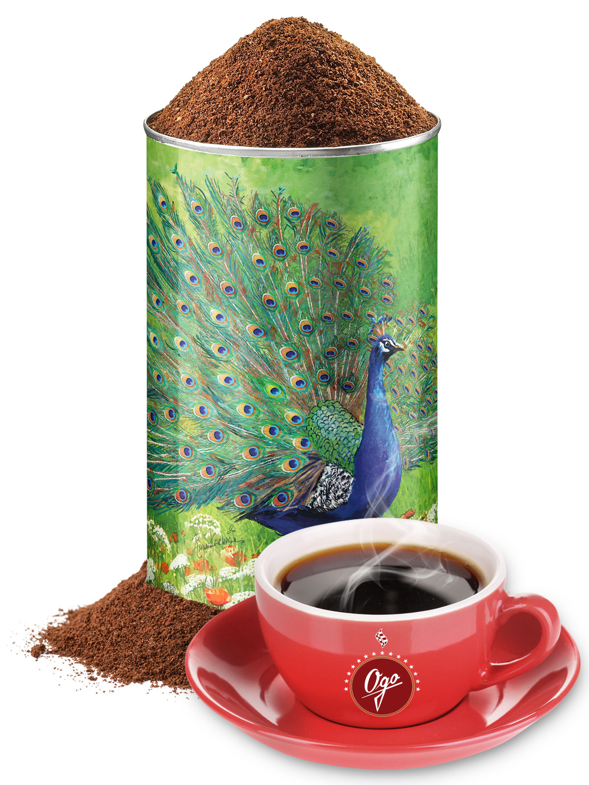 Festkaffee, gem. in Künstlerdose