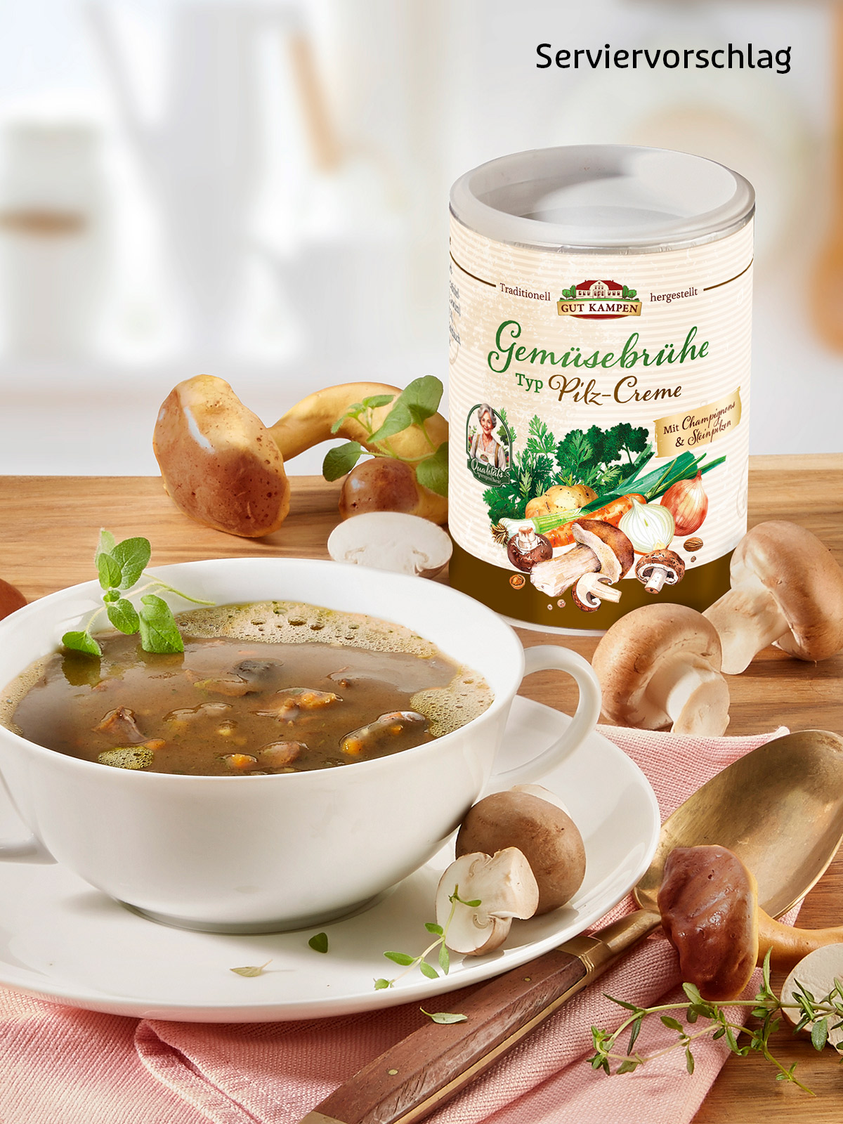 Gemüsebrühe „Pilz“