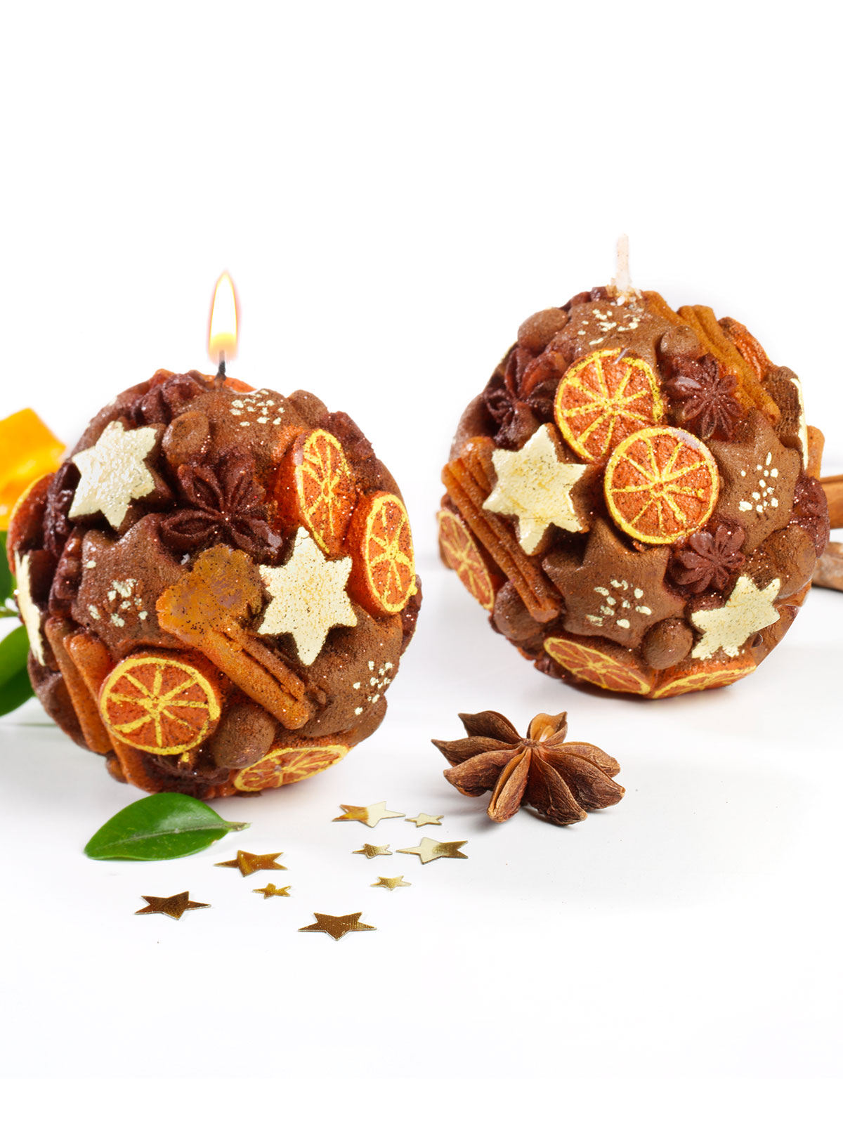 Kugel-Duftkerzen Kugel-Duftkerzen