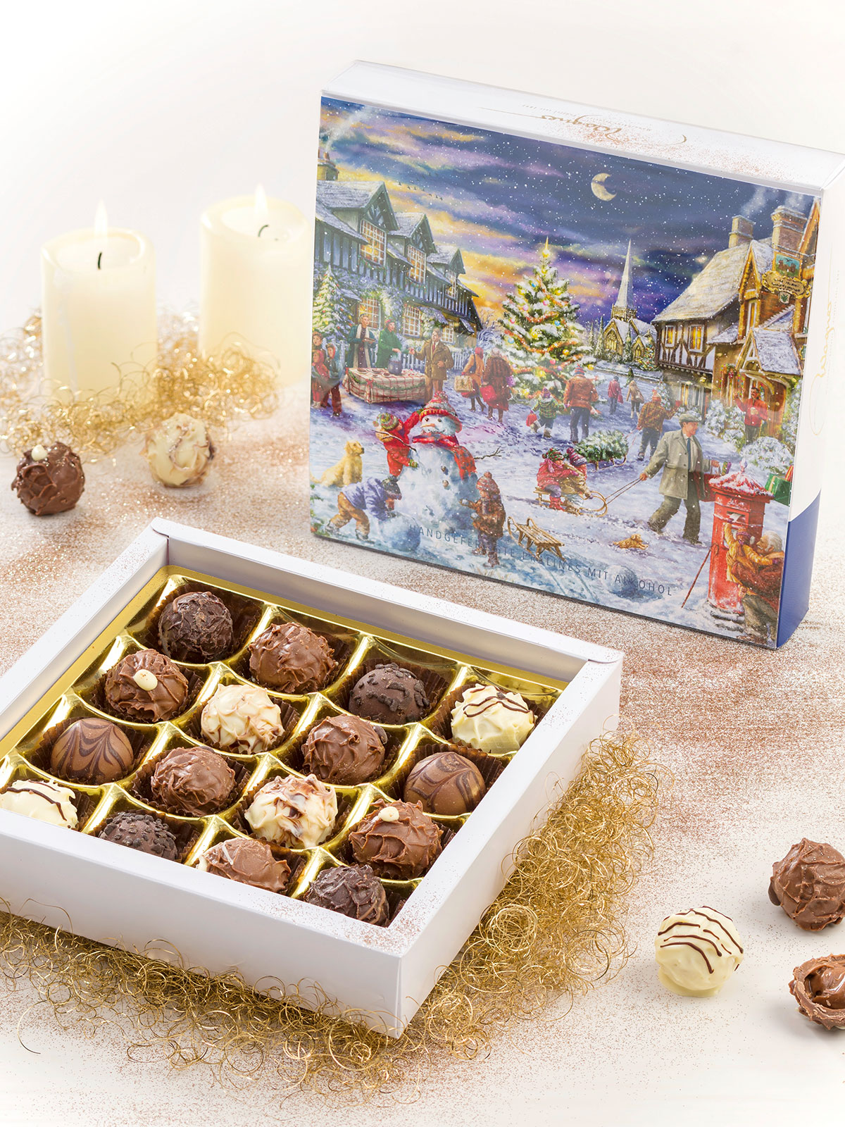 Pralinen „Weihnachtsmarkt“