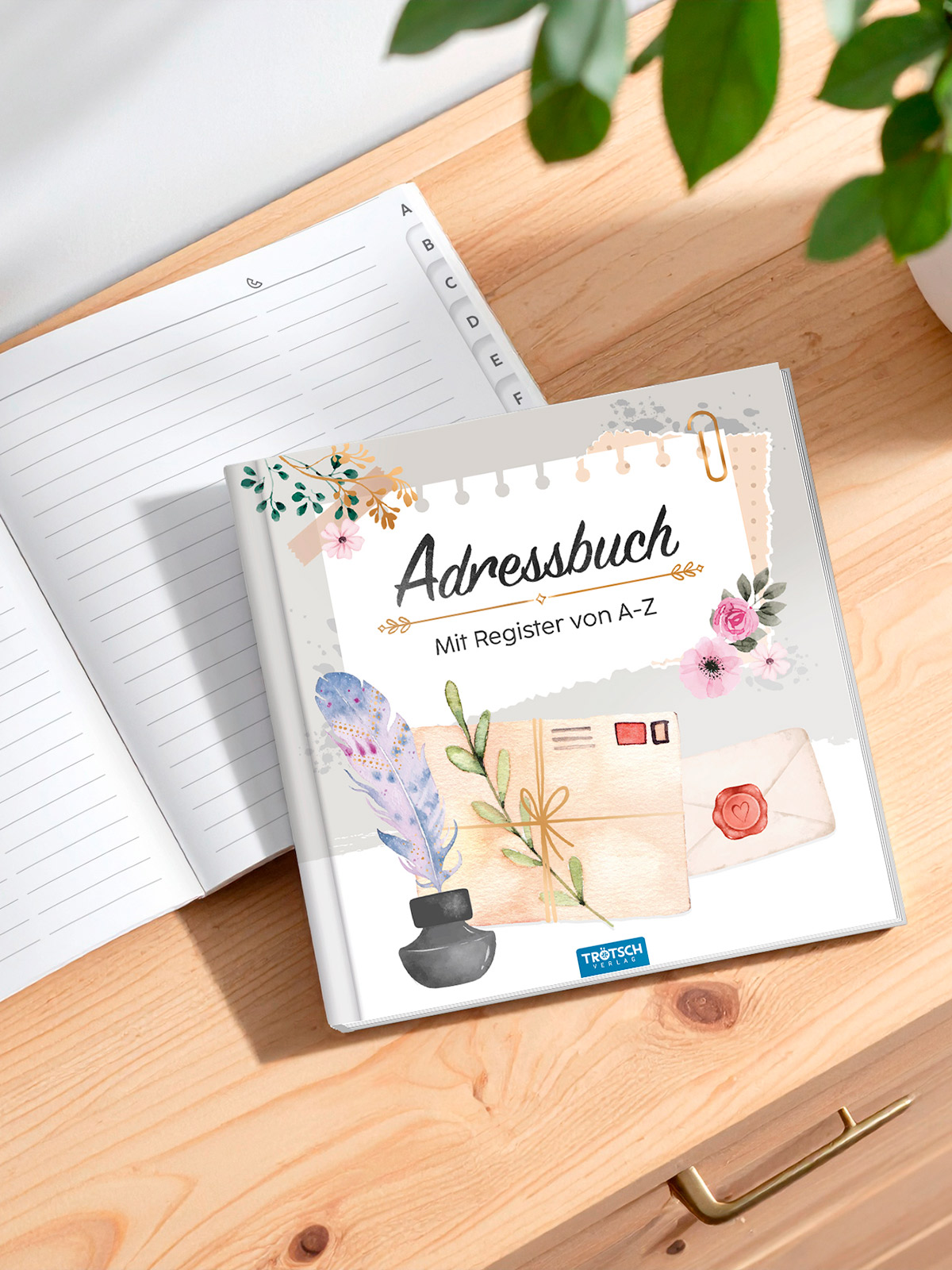 Adressbuch „Brief & Feder“