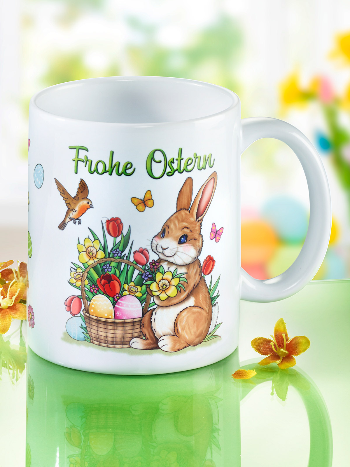 Becher „Frohe Ostern“ Becher „Frohe Ostern“