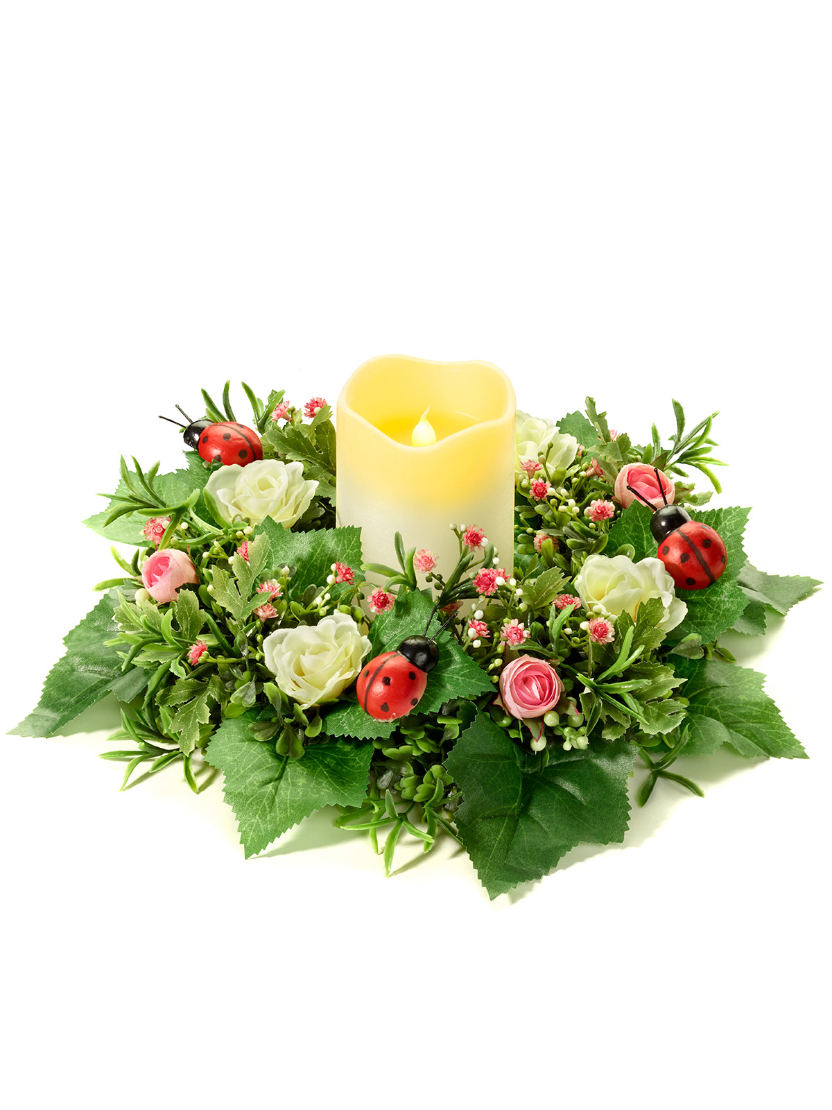 Tischkranz „Marienkäfer“