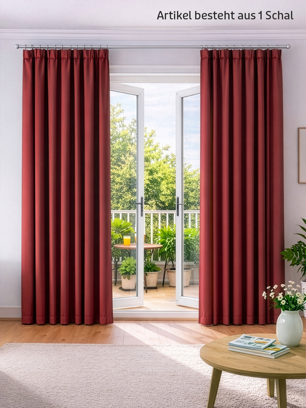 Verdunklungsgardine „Marni“