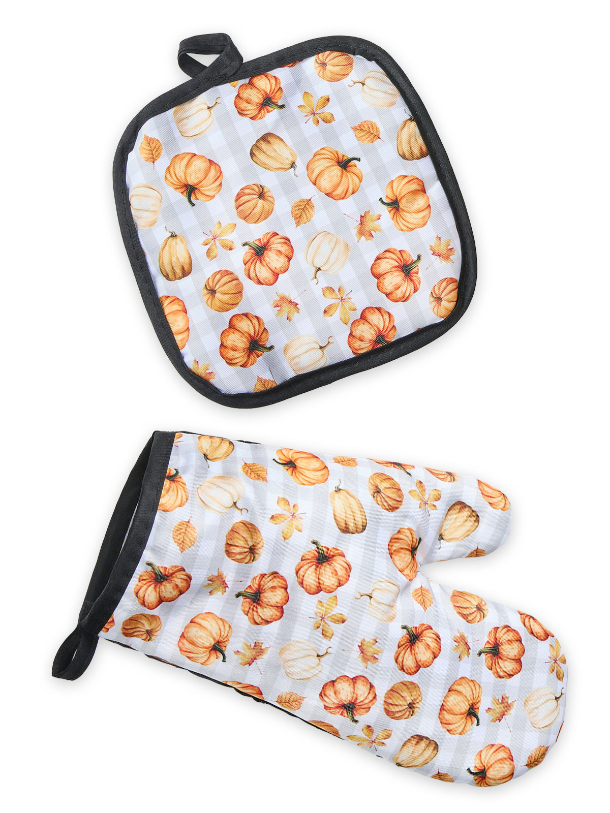 Topflappen-Set „Kürbis“