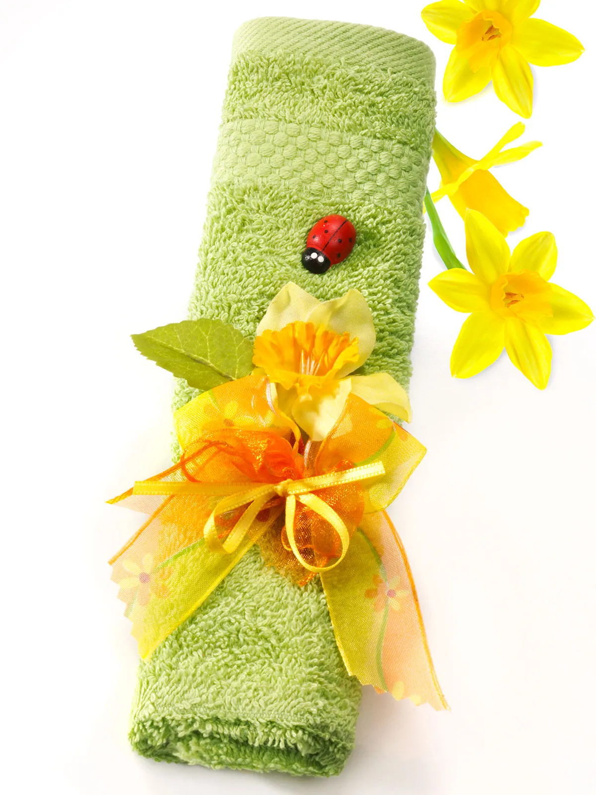 Waschhandschuh „Frühling“