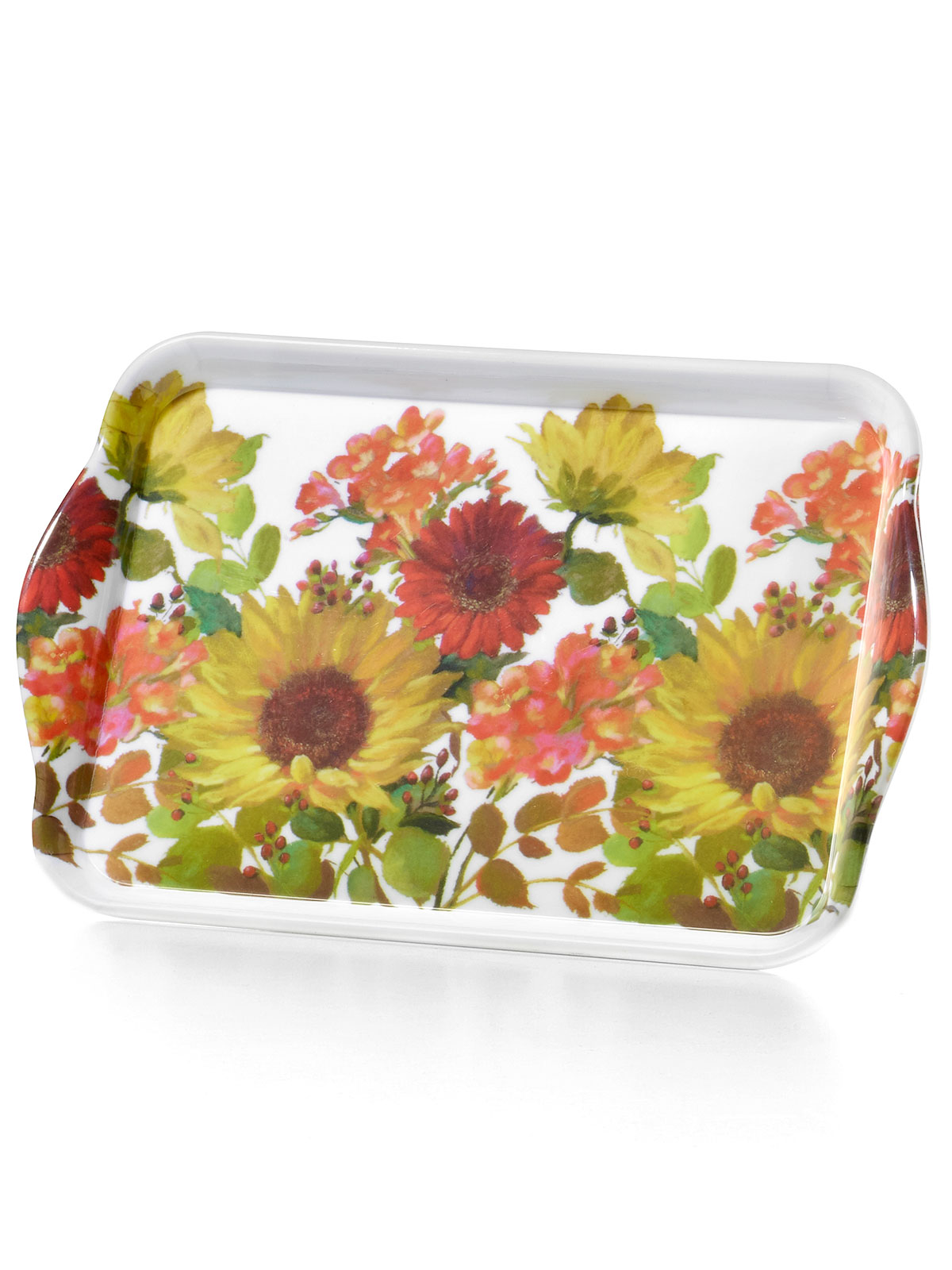 Tablett „Sonnige Blumen“