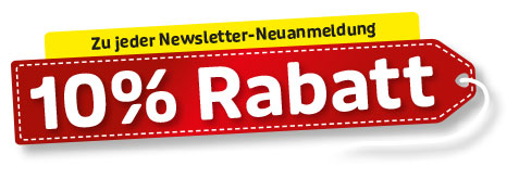 Newsletter-Anmeldung: 10 % Rabatt sichern