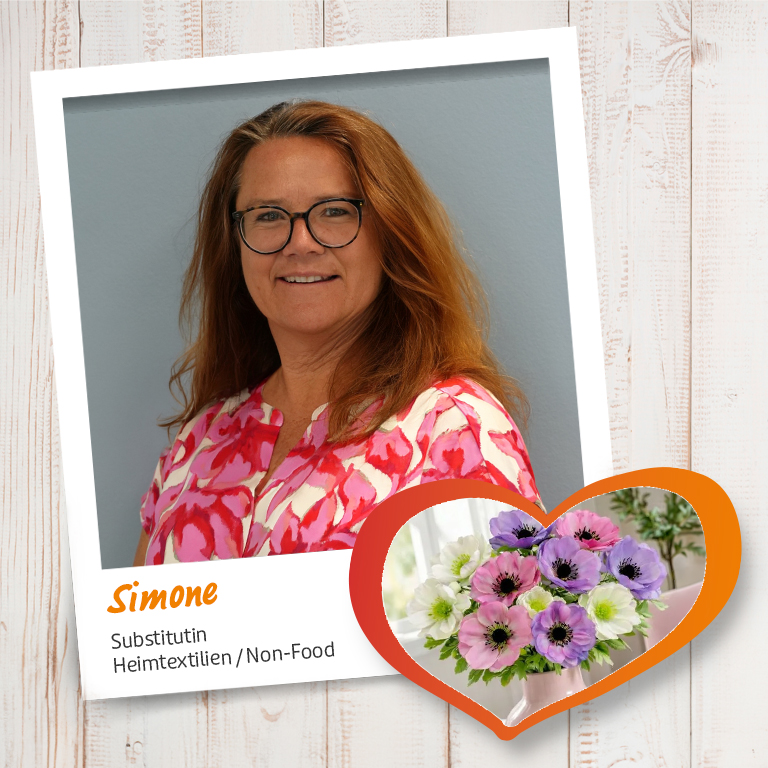 Mitarbeiterempfehlung von Simone mit sommerlichem Blumenstrauß