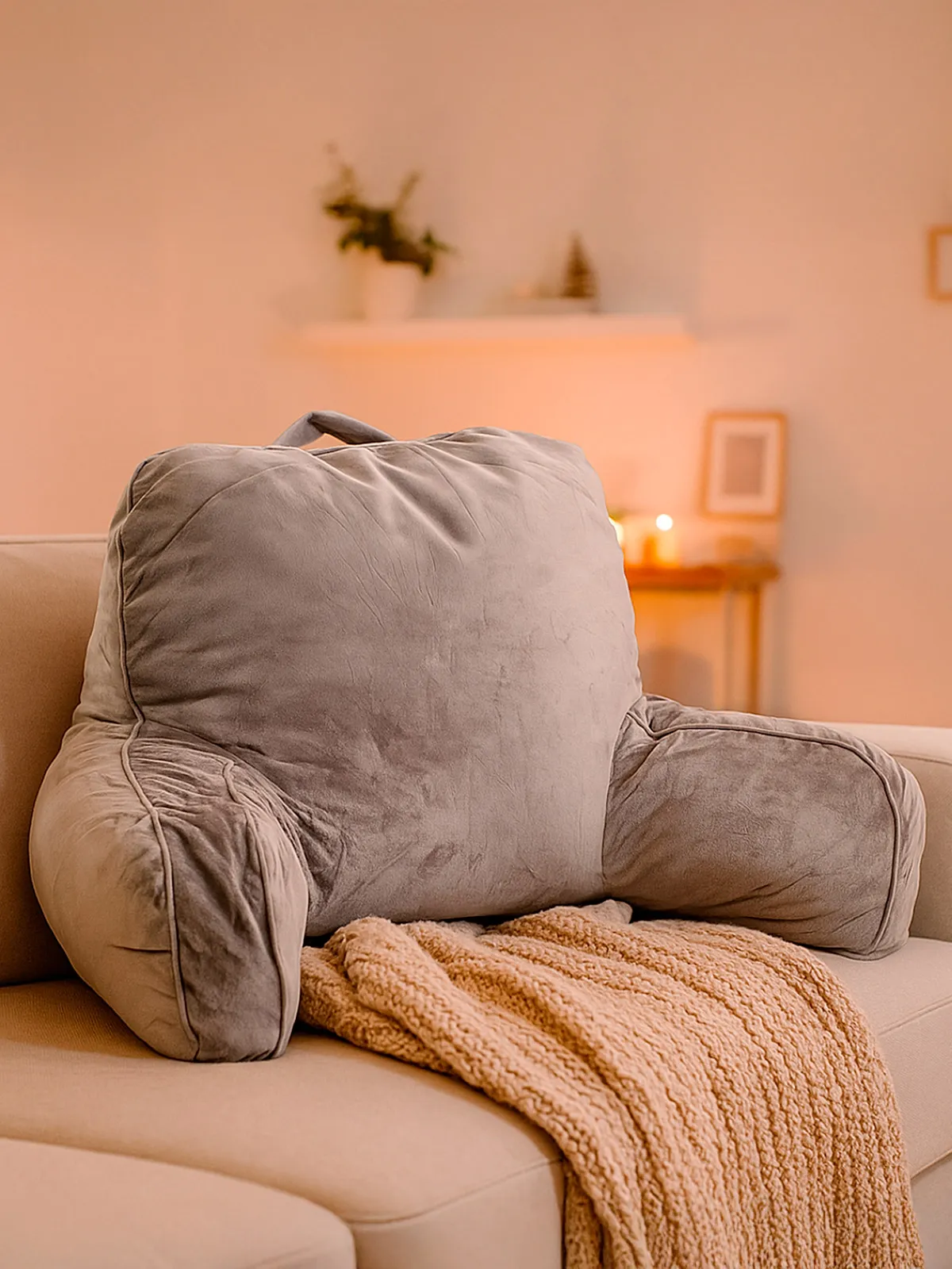 Kuschel-Rückenkissen