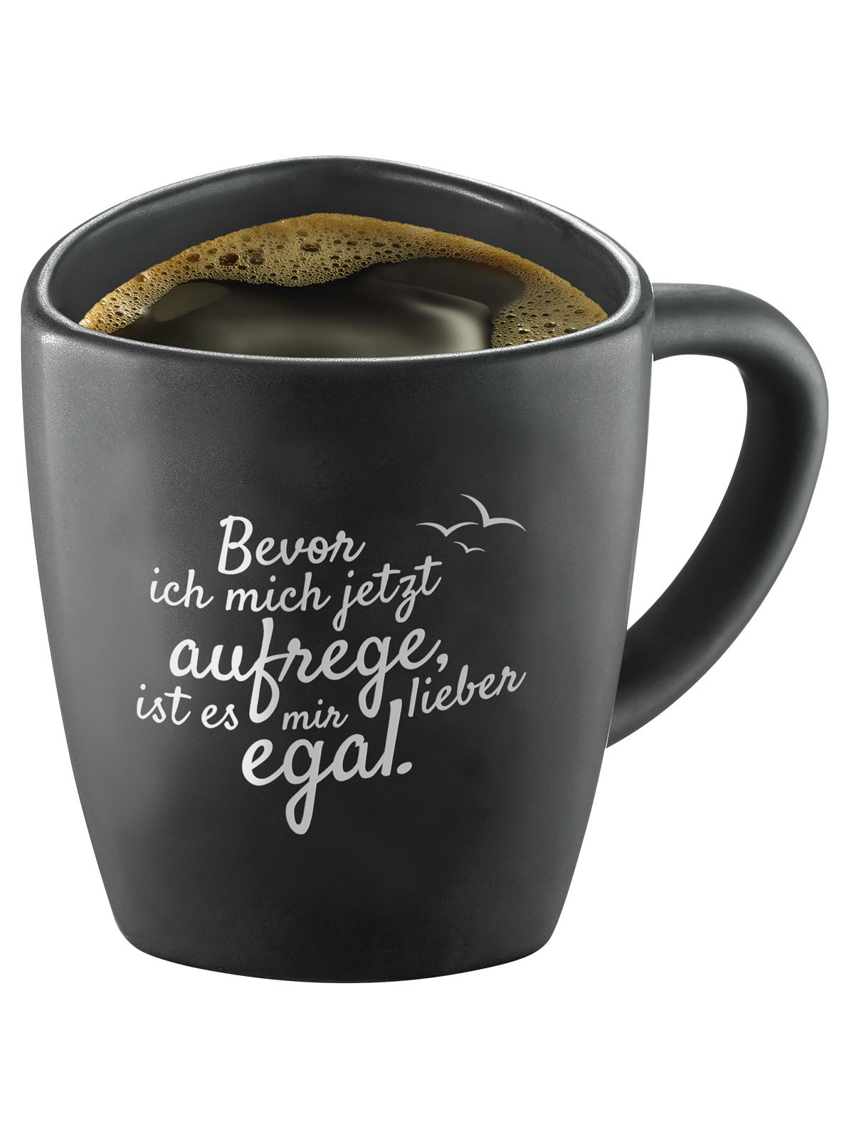 Moin! Kaffeebecher „Egal“