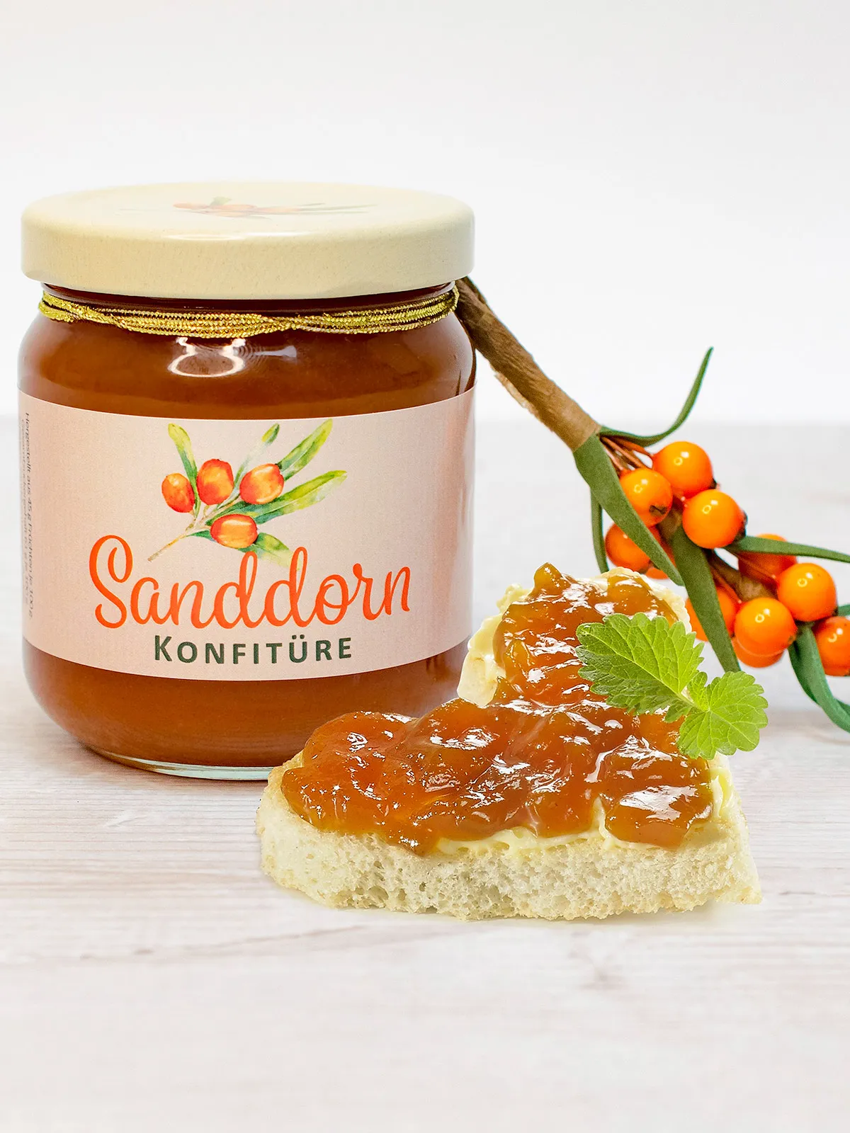 Sanddorn-Konfitüre, 250 g