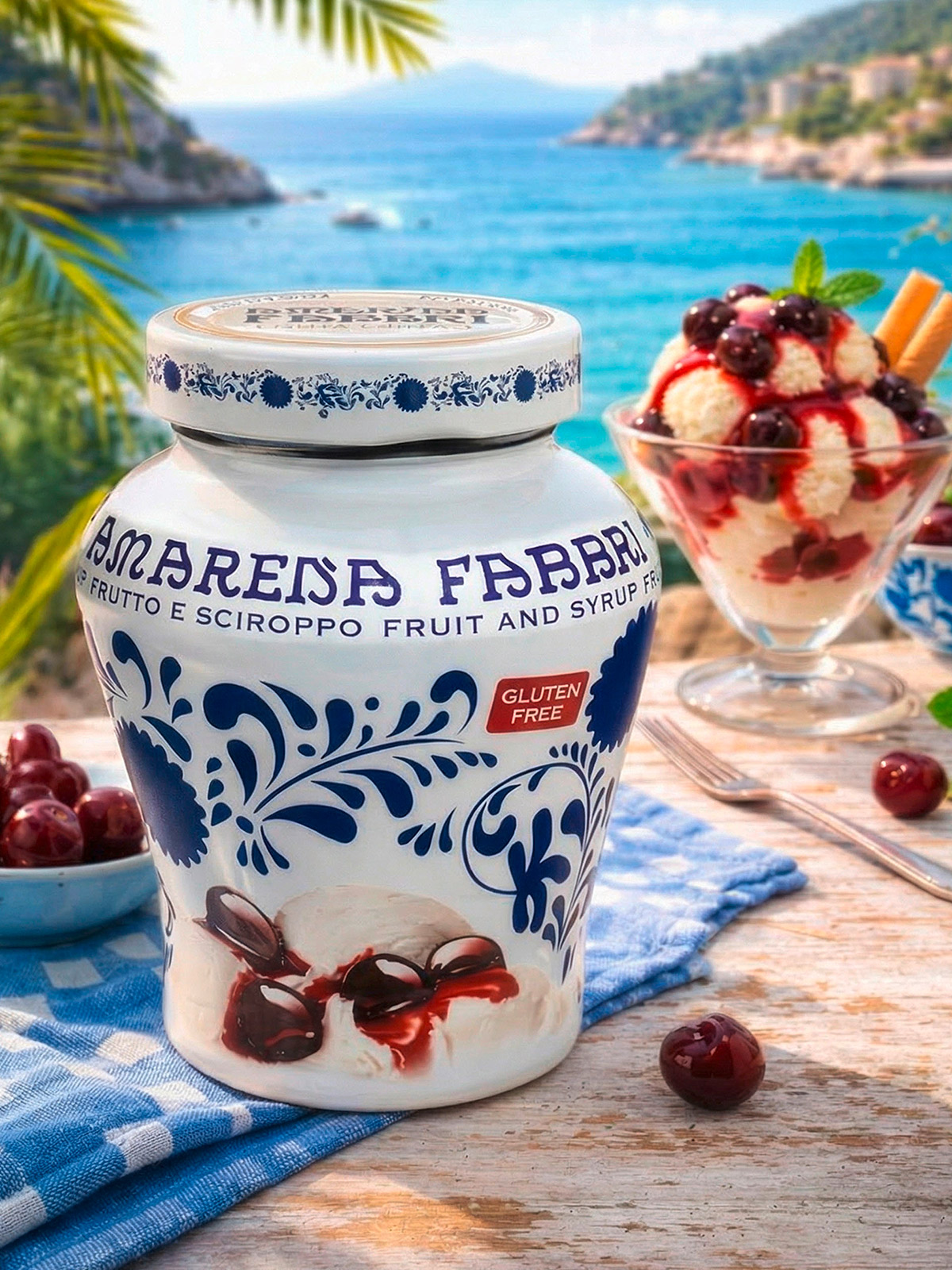 Amarena-Kirschen in Sirup