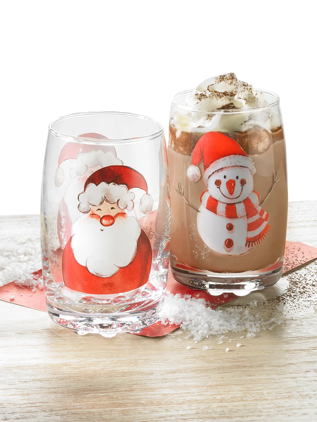 Trinkgläser „Fröhliche Weihnachten“