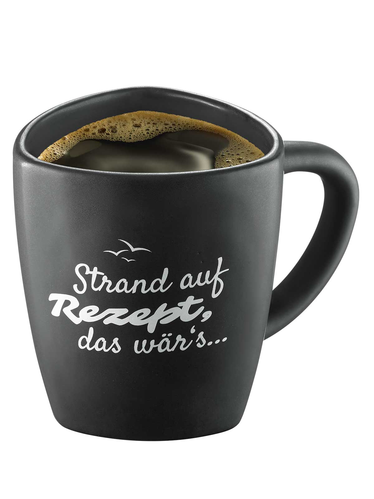 Moin! Kaffeebecher „Strand“