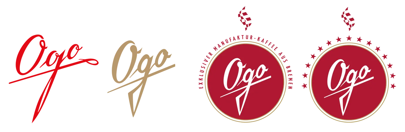 Ogo Logo im Wandel der Zeit