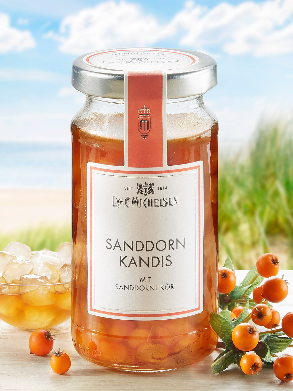Sanddorn-Kandis