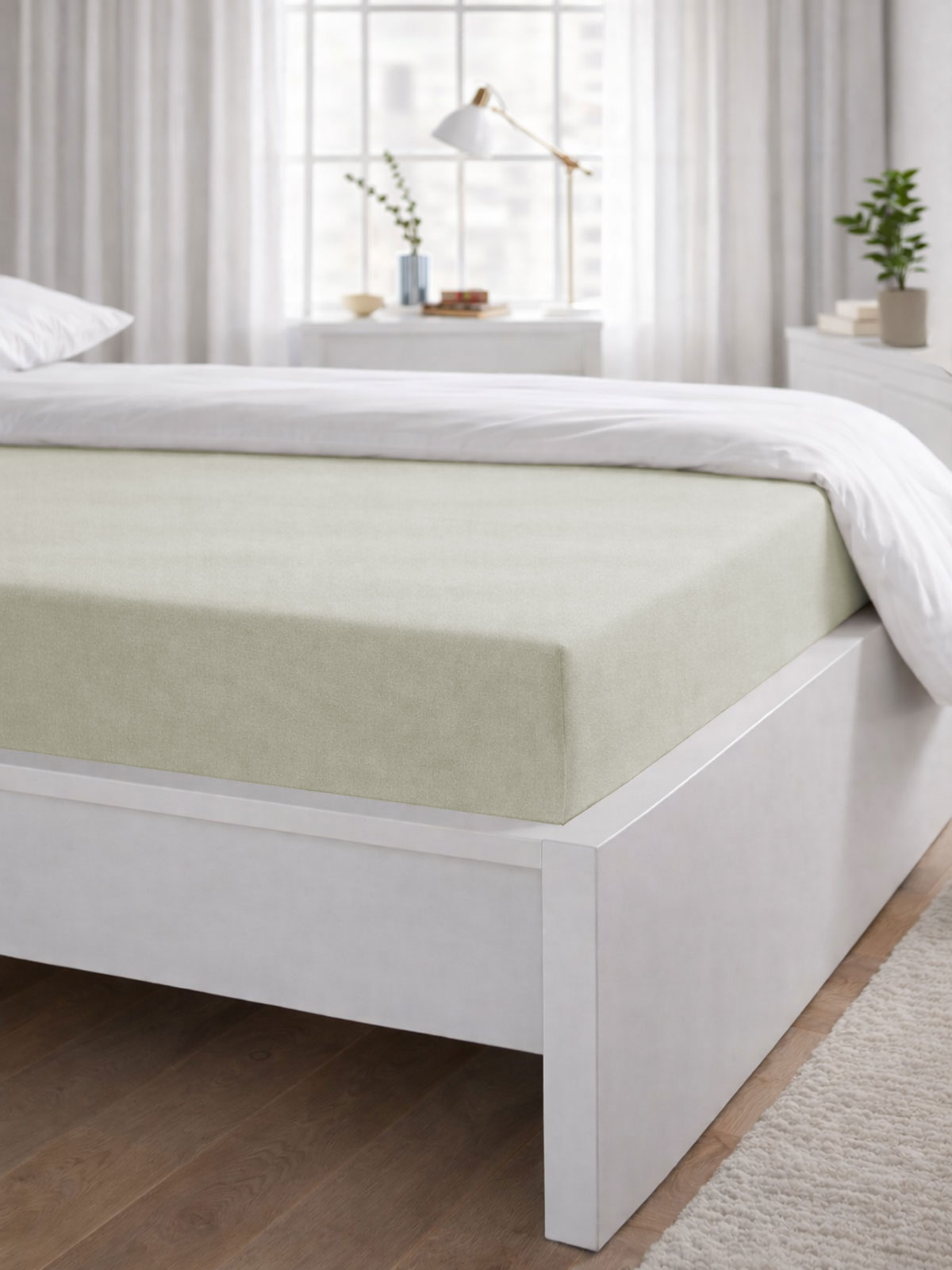 Spannbettlaken „Sofia“, Sand