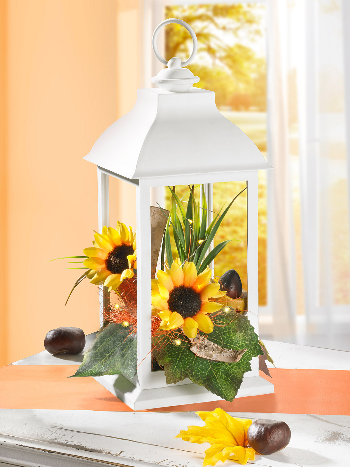 LED-Laterne "Herbstzeit"