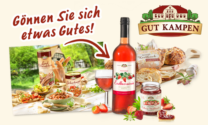 Genussvolle Spezialitäten von Gut Kampen – Gönnen Sie sich etwas Gutes!