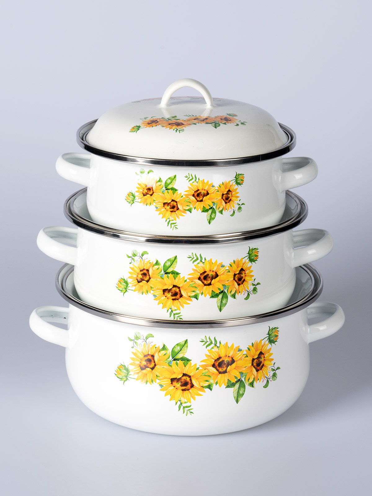 Topf-Set „Sonnenblume“