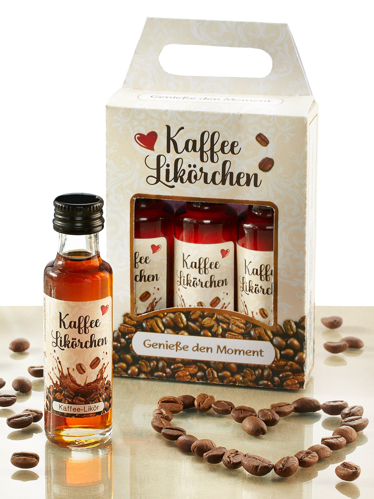 Kaffee-Likörchen-Box