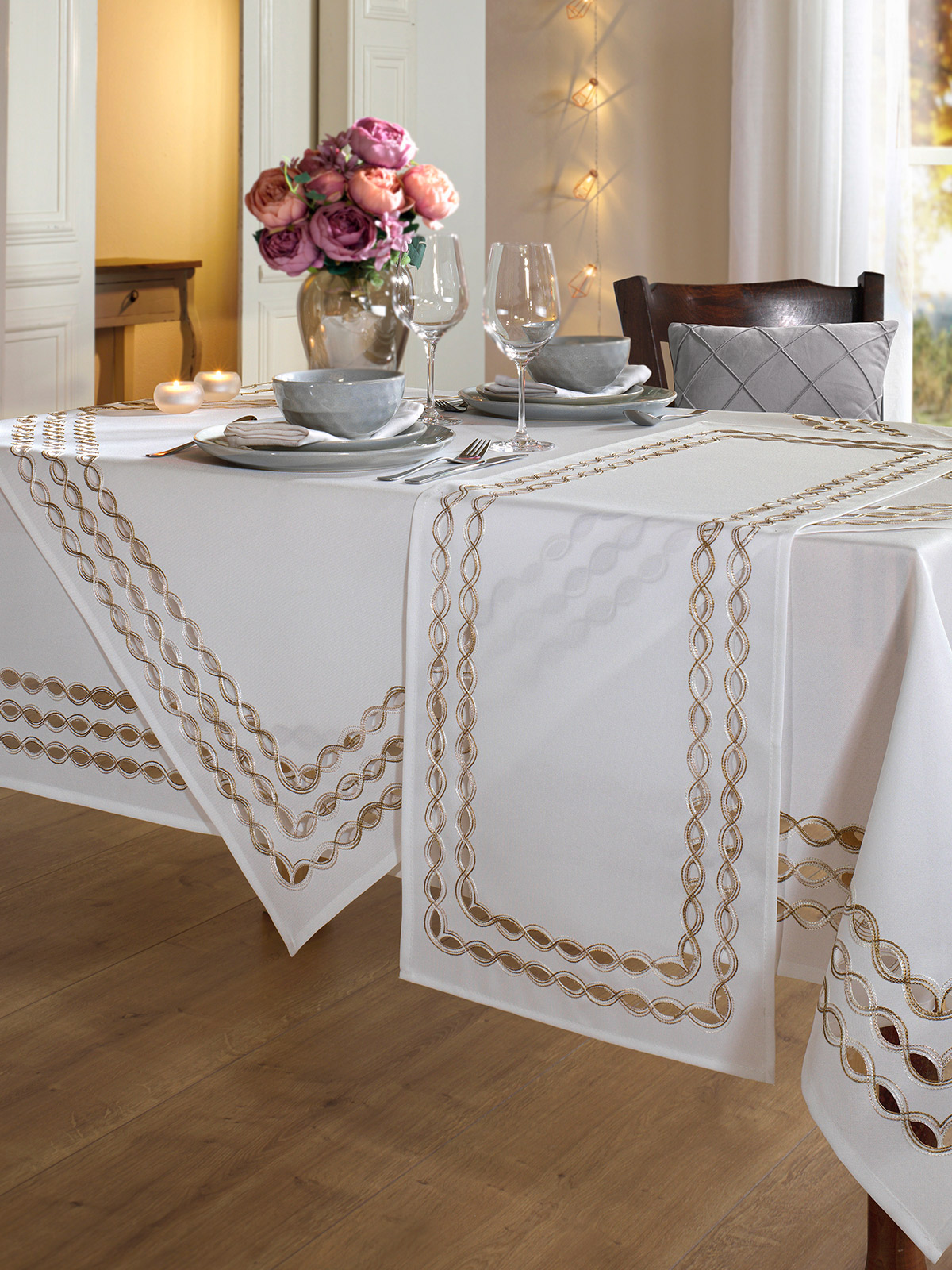 Tischwäsche-Serie „Soraya“ Tischwäsche-Serie „Soraya“