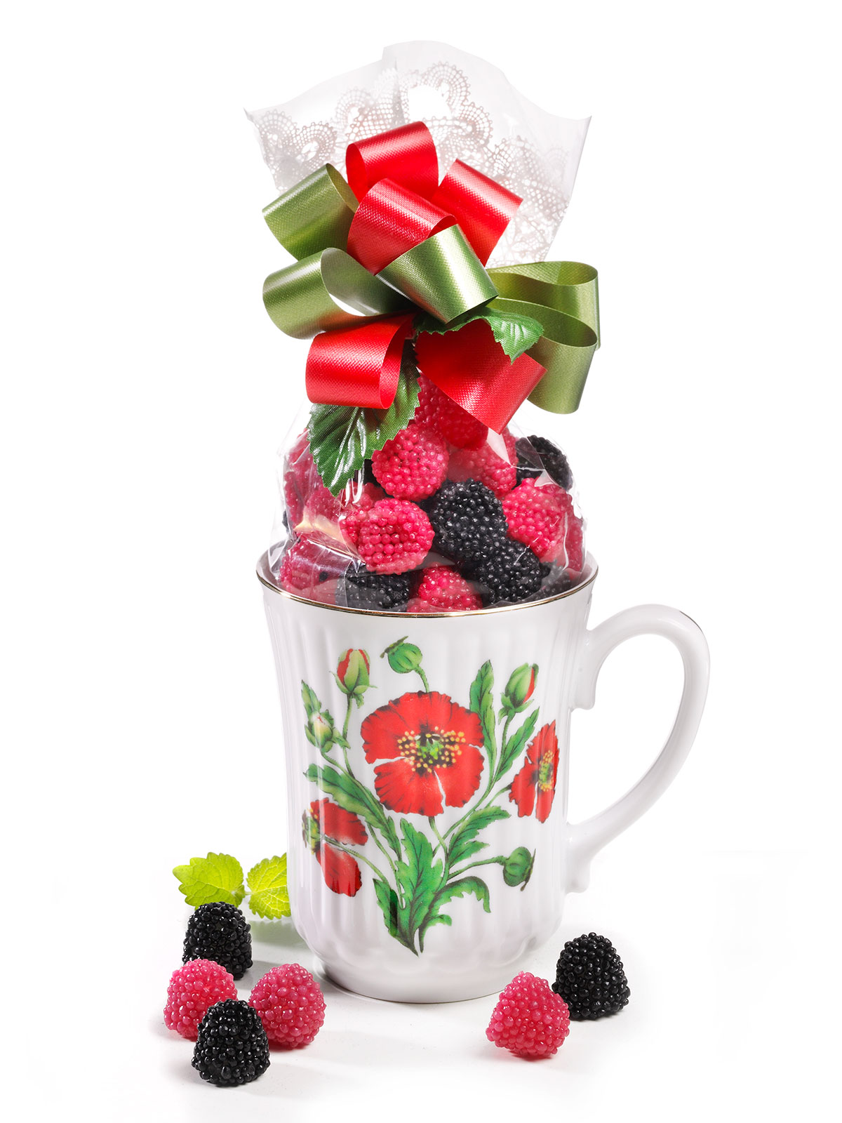 Süßer Becher „Mohnblume“