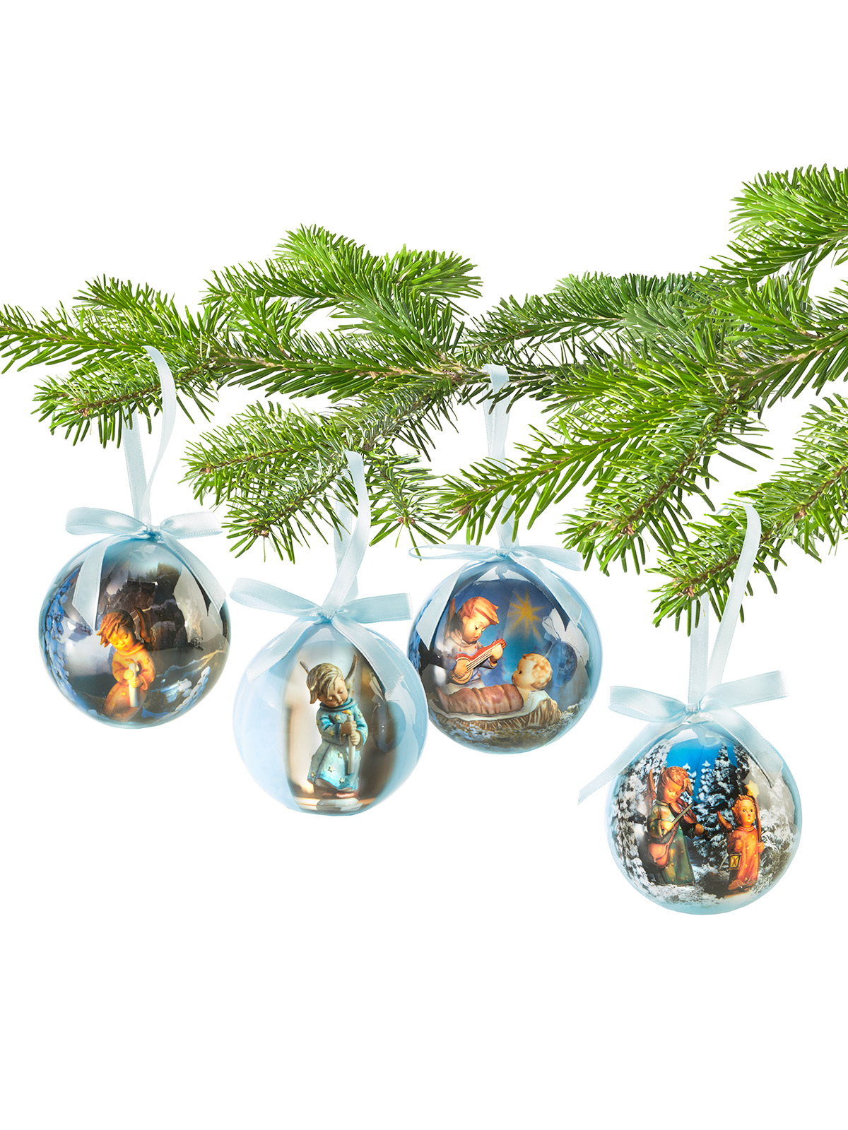 Weihnachtskugel-Quartett „Hummel“ Weihnachtskugel-Quartett „Hummel“