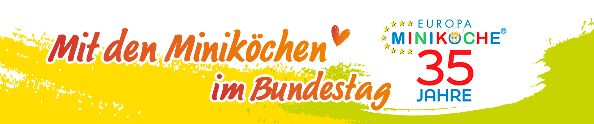 Mit den Miniköchen im Bundestag – 35 Jahre Europa Miniköche