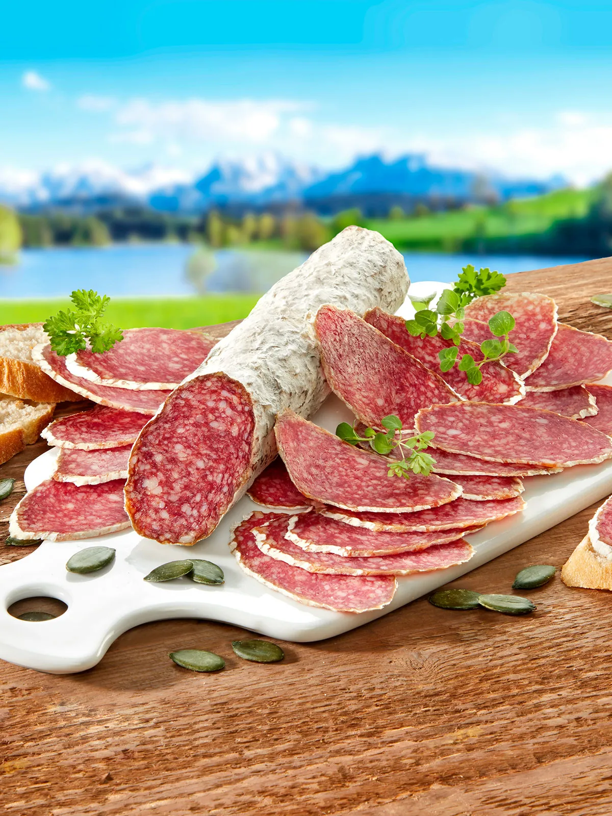Kürbiskern Salami