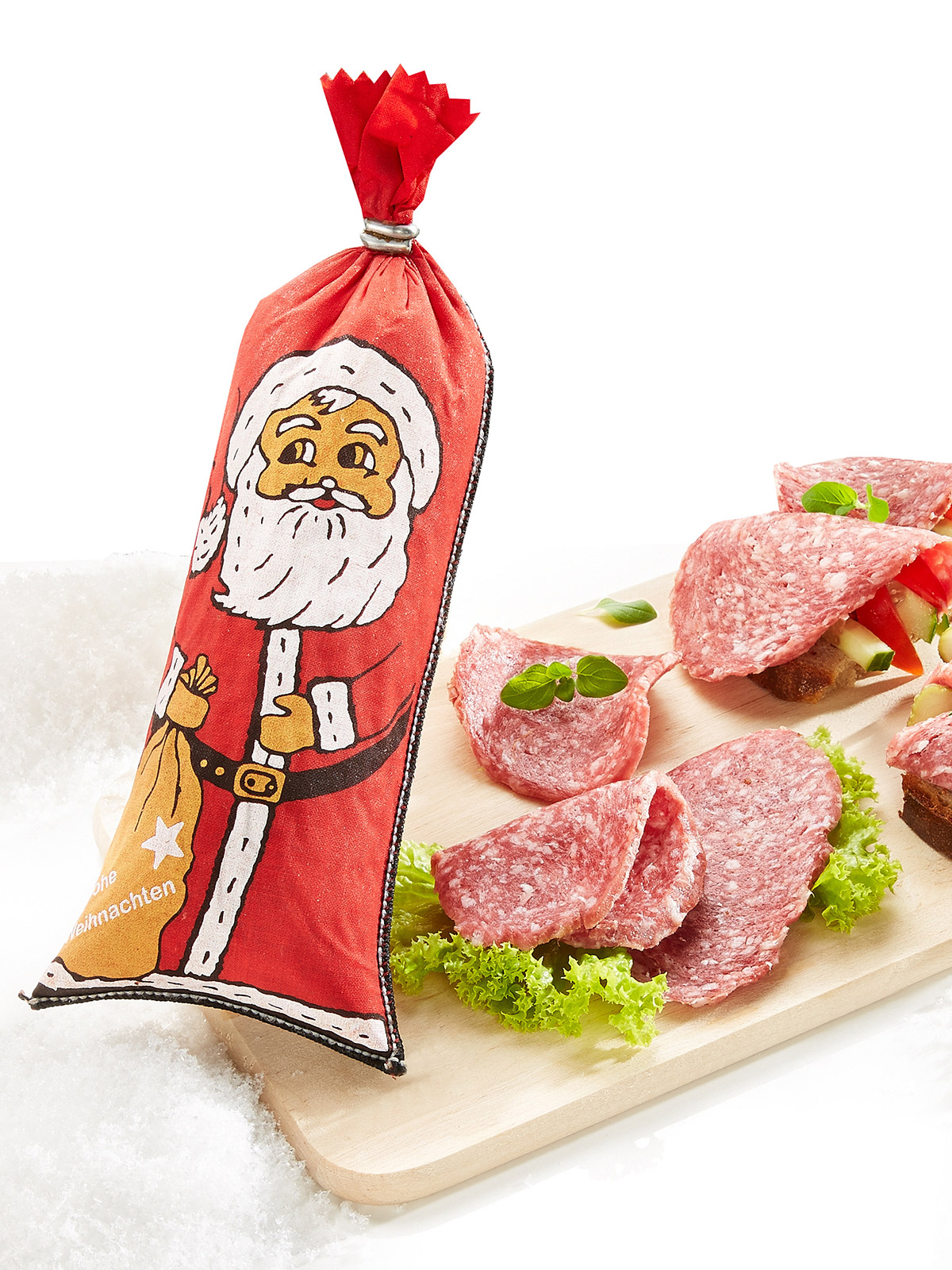 Weihnachts-Mettwurst